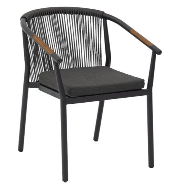 fauteuil terrasse restaurant Gabin design moderne.
