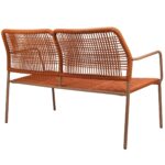 Banquette de Terrasse Trixie Orange – Image 4