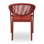 Chaise de Terrasse Côme Rouge – Image 4