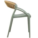 Chaise de Terrasse Capri Verte – Image 2