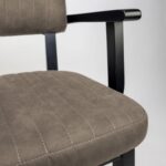 Fauteuil Tissu Petrick Brun – Image 7