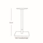 Pied de table Dadosa base 40x40 – Image 4