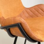 Tabouret de Bar Avelia Jaune – Image 8