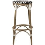 tabouret bistrot noir et blanc - mobilier CHR