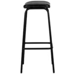 Tabouret de Bar Zaro Noir – Image 2