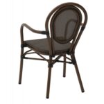 Fauteuil Bistrot Davi Marron – Image 5
