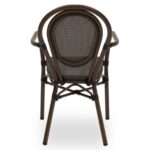 Fauteuil Bistrot Davi Marron – Image 6
