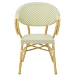 Fauteuil Bistrot Jude Vert Vif – Image 2