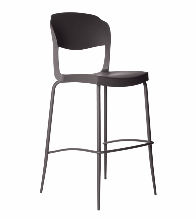Tabouret de bar Evo Strass moderne et élégant pour café hôtel et restaurant