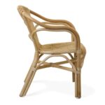 Fauteuil Bistrot Bianca – Rotin Naturel – Image 3