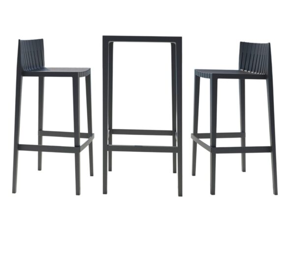 Set de bar Spritz Vondom – 2 tabourets hauts et table haute design pour terrasse CHR