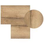 Plateau de table stratifié chêne – Image 3