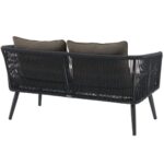 Salon de jardin 4 places Nox - Anthracite – Image 5