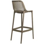 Tabouret de terrasse beige - Claire – Image 4