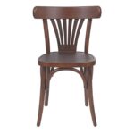 Chaise de restaurant en bois Almar – Image 2