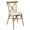 Bambou avec assise PU indiana