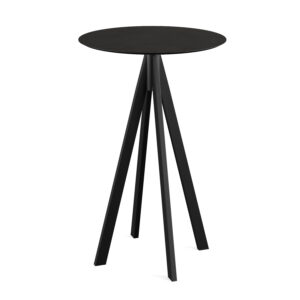 Infinity - Mange-debout Ø70 cm Noir