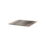 HPL Plateau de table 70x70 cm Tropical Wood – Image 2
