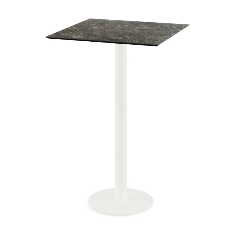 Urban - Mange-debout 70 × 70 cm Galaxy Marble - Piètement blanc