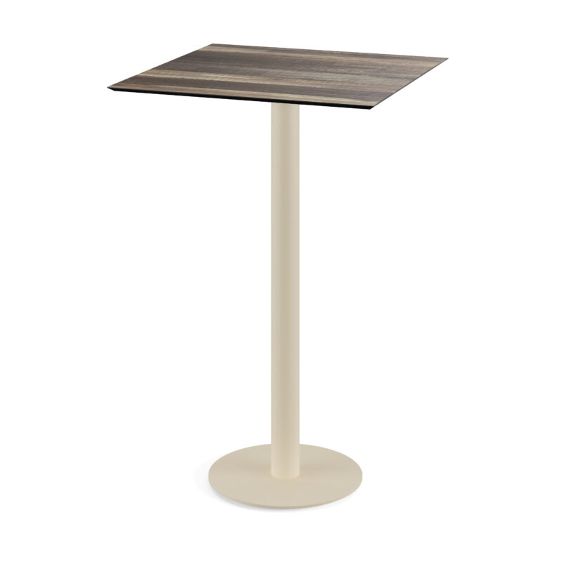 Urban - Mange-debout 70 × 70 cm Tropical Wood - Piètement sable