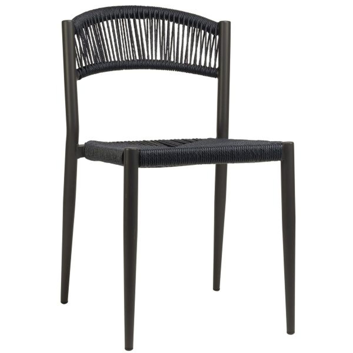esprit-rotin-chaise-sans-accoudoirs-jonas (41) Chaise bistrot Jonas aluminium et corde naturelle, empilable et élégante pour terrasse professionnelle.