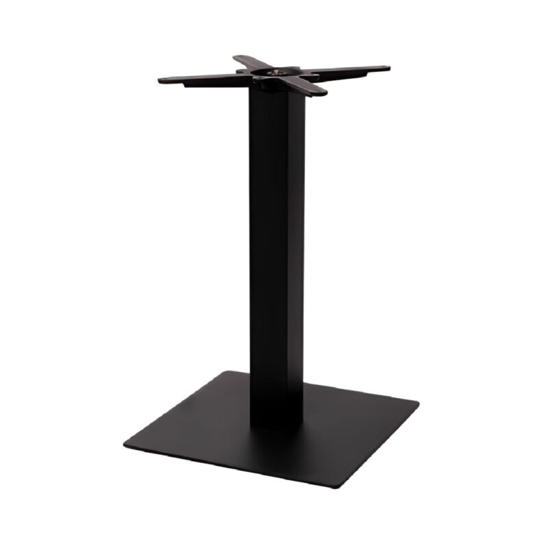 Pied de table Londres Basse 50x50 en acier pour CHR